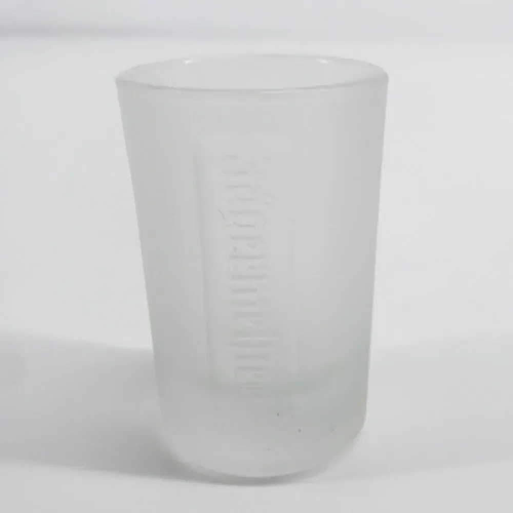Jagermeister Frosted Shot Glasses Set of 2 Barware 1 oz